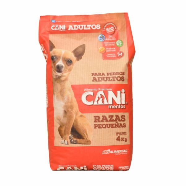 Alimento Para Perros Adultos De Razas Pequeñas CANIMENTOS 4 Kg