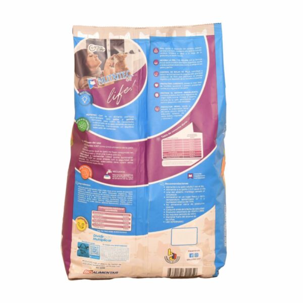 Alimento Para Gatos Y Gatitos Sabor A Pollo Y Vegetales 31.5% Proteína NUTRITEC 2 Kg - Imagen 3