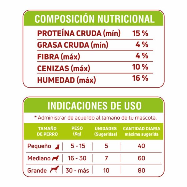 Galletas Para Perros Relajantes Todas Las Razas Y Edades Sabor A Toronjil Y Valeriana CANI SNACKS 200 G - Imagen 2