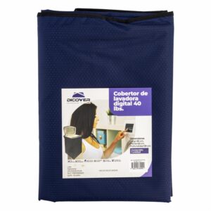 Cobertor De Lavadora Digital Carga Frontal Azul 40 Libras DICOVER 96 X 68 X 68 Cm