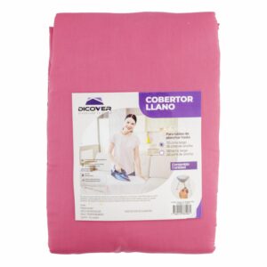 Forro Tabla De Planchar Mediano Color Rosado DICOVER 115 X 35 Cm