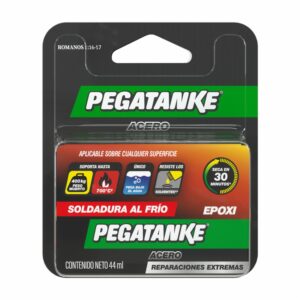 Pegamento Epóxico Acero PEGATANKE 44 Ml