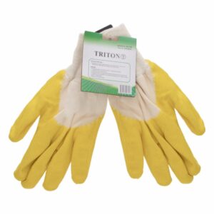 Guantes De Látex Multiusos Amarillo M TRITON Unidad