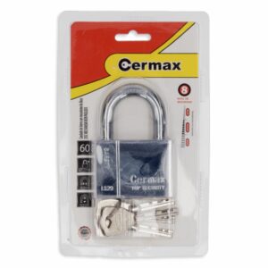 Candado Plano Cromado 60Mm Cermax NINGBO Unidad