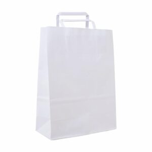 Bolsa Para Regalo Classic Blanca ROMIPACK 22 X 10 X 30 Cm