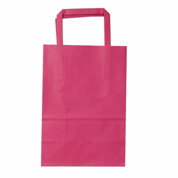 Bolsa Para Regalo Fucsia ROMIPACK 14 x  08 x  20 cm