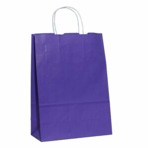 Bolsa Para Regalo Violeta ROMIPACK 22 x  10 x  30 cm