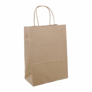 Bolsa Para Regalo Classic Madera ROMIPACK 18 X 09 X 24 Cm