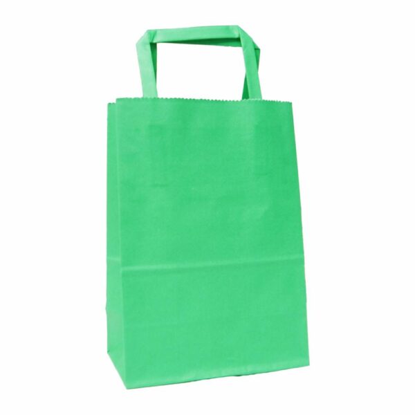 Bolsa Para Regalo Verde ROMIPACK 14 x 08 x 20 cm