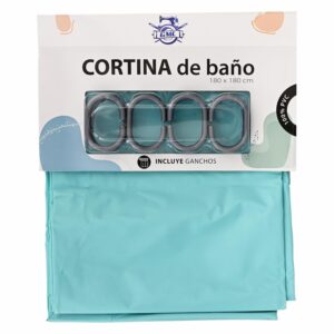Cortina De Baño Llana Aqua GMC