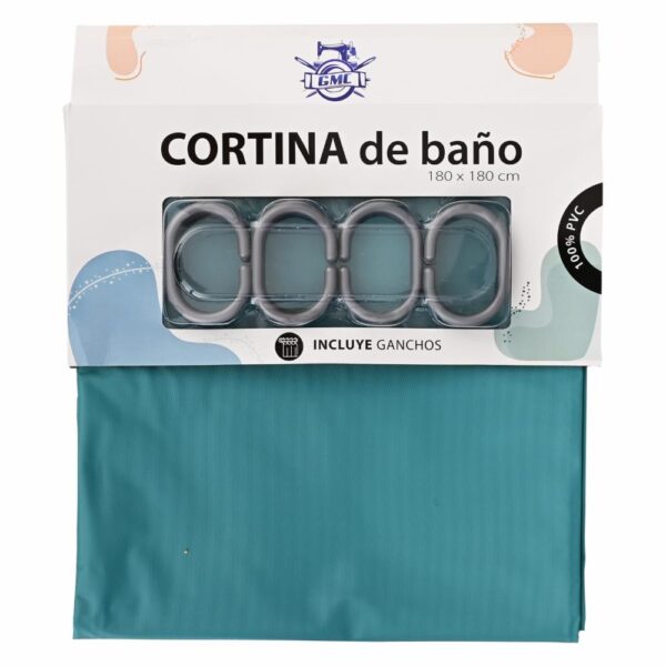 Cortina De Baño Llana Aqua GMC - Imagen 5