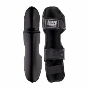 Canilleras De Kickboxing Color Negro SHAPE Pequeña