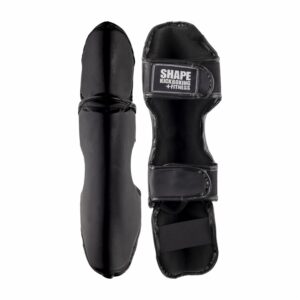 Canilleras De Kickboxing Color Negro SHAPE Pequeña
