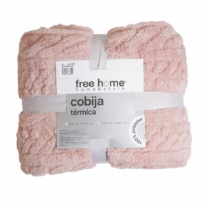 Cobija Sherpa Tuft Palo De Rosa FREE HOME