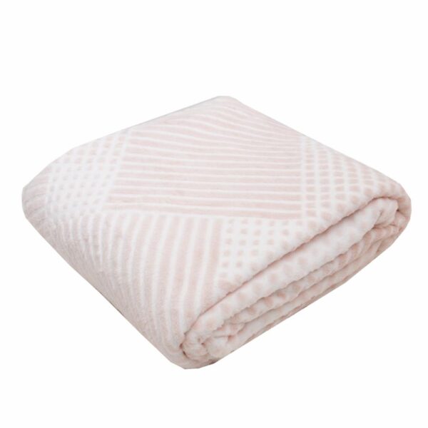 Cobija Velvet Empire Palo De Rosa FREE HOME 170 X 120 Cm - Imagen 2