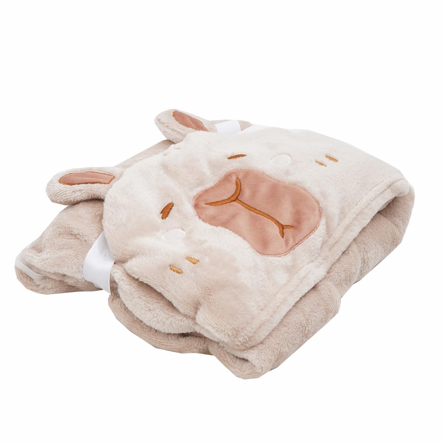 Cobija De Cuna Capibara Habano FREE HOME 110X75 Cm - Imagen 2