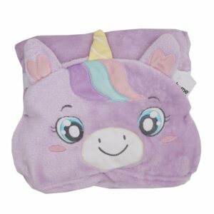 Cobija De Cuna Unicornio Lila FREE HOME 110X75 Cm