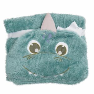 Cobija De Cuna Dinosaurio Verde FREE HOME 110X75 Cm