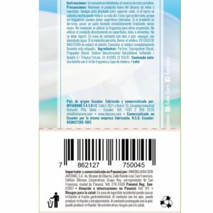 Difusor Ambiental Para Auto Fragancia Happy Linens LULË AROMË 5 Ml