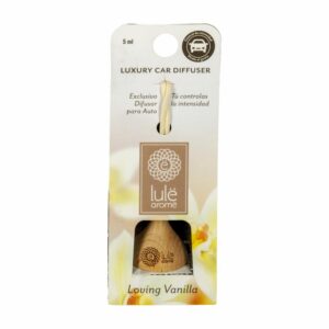Difusor Ambiental Para Auto Fragancia Loving Vainilla LULË AROMË 5 Ml