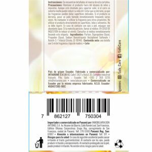 Difusor Ambiental Para Auto Fragancia Loving Vainilla LULË AROMË 5 Ml