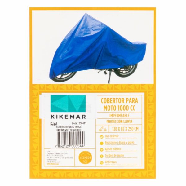 Cobertor Impermeable Para Moto KIKEMAR Universal - Imagen 2