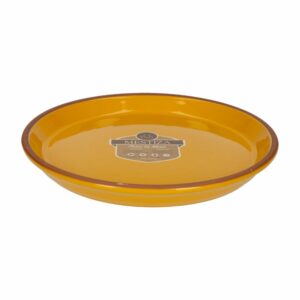 Plato Alfarero Mostaza Miel MESTIZA 29 Cm