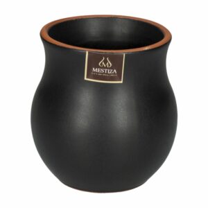 Jarro Alfarero Negro Ebano MESTIZA 10 Cm