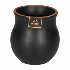 Jarro Alfarero Negro Ebano MESTIZA 10 Cm