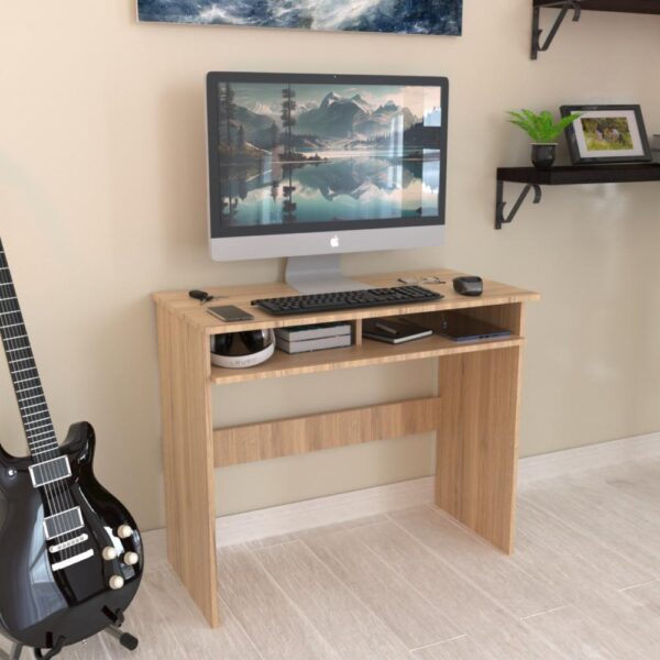 Escritorio Ñandú Sin Cajones Amaranto MUEBLE FÁCIL - Imagen 5