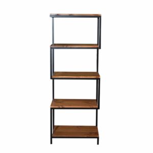 Librero 4 Espacios SYNERGY Madera Y Metal