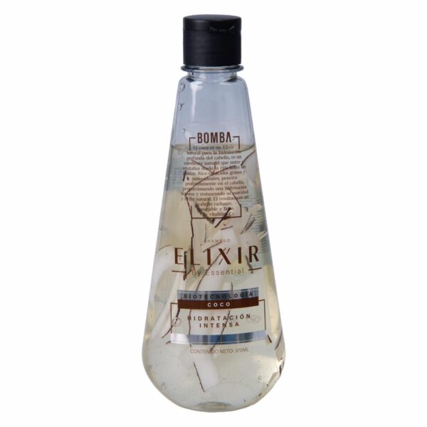 Shampoo Para Cabello Hidratación Intensa Con Coco ELEXIR 370 Ml