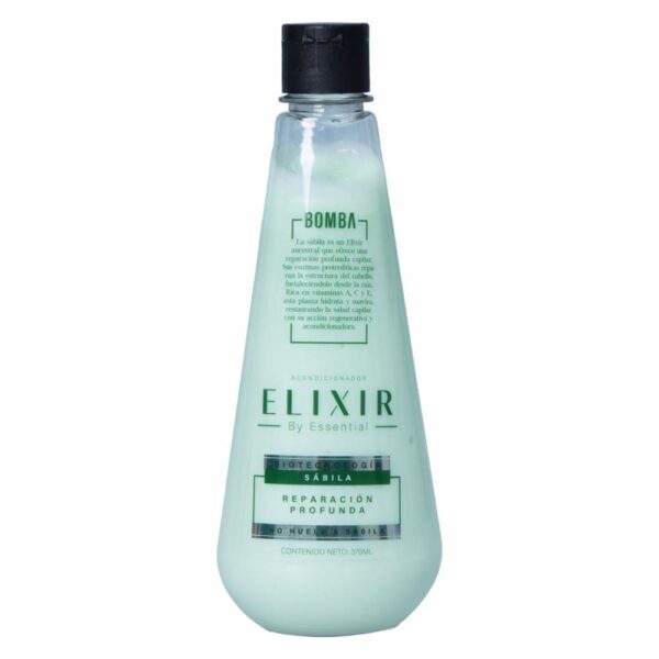 Acondicionador Para Cabello Reparación Profunda Con Sábila ELEXIR 370 Ml