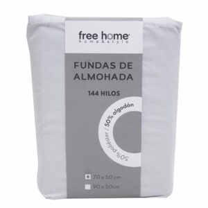 Funda De Almohada Plata ZIBA HOME 70 X 50 Cm