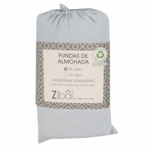 Funda Para Almohada Plata ZIBA HOME 90 X 50 Cm