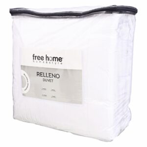 Duvet Relleno Embosado Blanco FREE HOME 2 Plazas