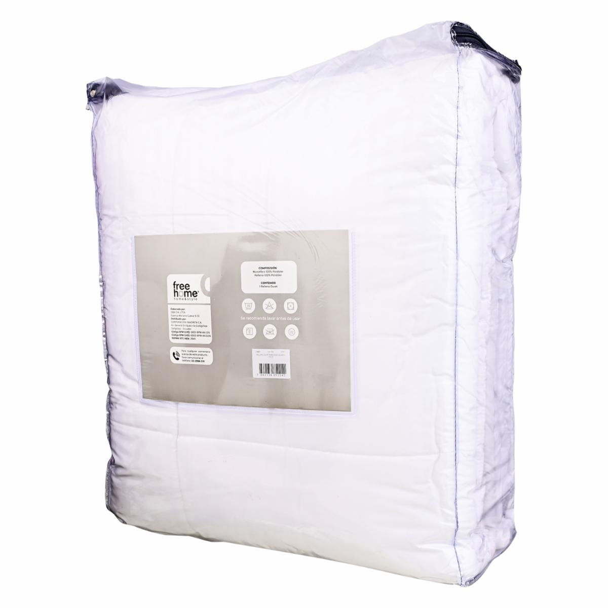 Duvet Rellano Embosado Blanco FREE HOME 3 Plazas