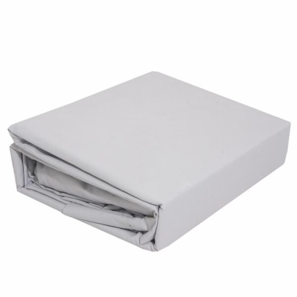 Juego De Sábanas Algodón Gris FREE HOME