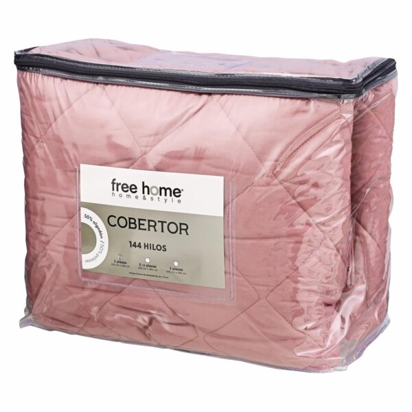 Cobertor Rosa Madera FREE HOME - Imagen 2