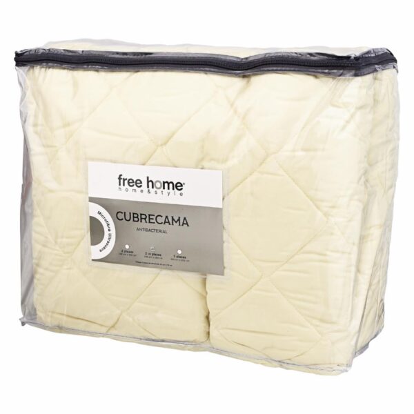 Cubrecama Microfibra Durazno FREE HOME - Imagen 6