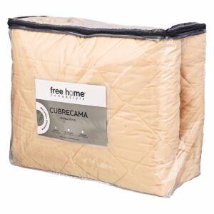 Cubrecama Microfibra Durazno FREE HOME