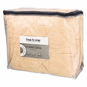Cubrecama Microfibra Durazno FREE HOME