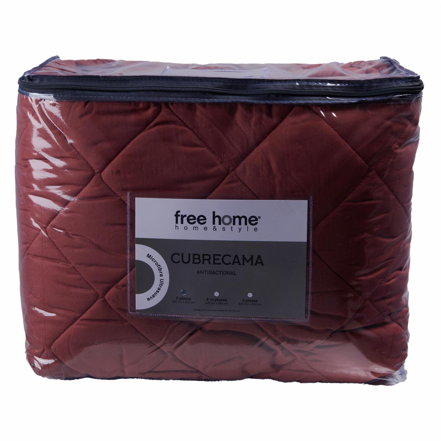 Cobertor Microfibra Ladrillo FREE HOME - Imagen 3