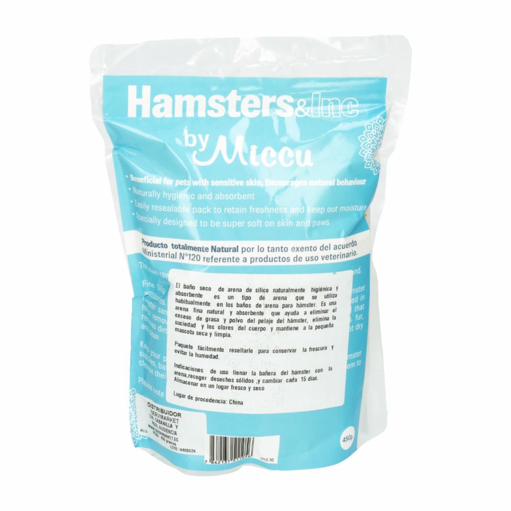 Baño Seco Para Hamster MICCU 450 G - Imagen 2