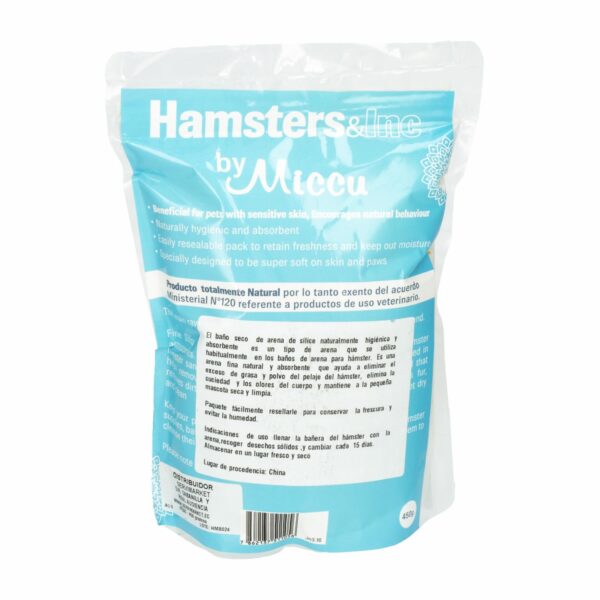 Baño Seco Para Hamster MICCU 450 G - Imagen 2
