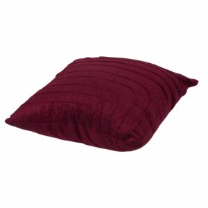 Cojín Con Cierre Vino Lineas POMAROSA 45 X 45 Cm