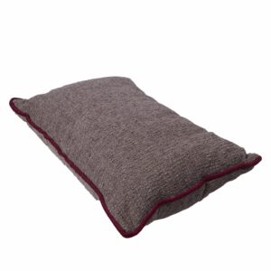 Cojín Con Cierre Café Con Rudon Vino POMAROSA 50 X 30 Cm