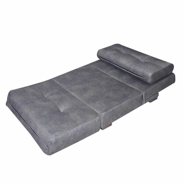 Sofá Cama Malibu Astra Gris CHAIDE 190 X 105 Cm - Imagen 5