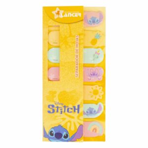 Separador De Hojas Diseño Stitch Surtidas DISNEY 140 Hojas