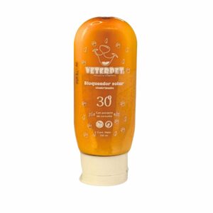 Bloqueador Solar Cicatrizante 30+ Para Mascotas VETERPET 130 G